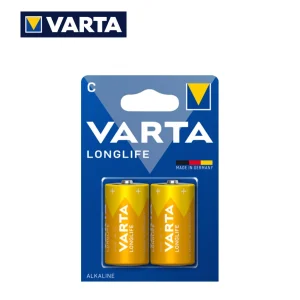 C Longlife Varta Alkaline Pila Bl2