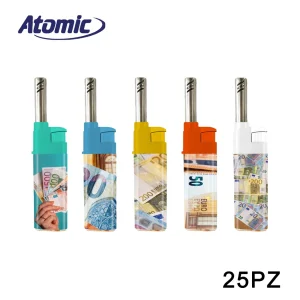 Art.3697212 Atomic Mini Accendigas Bbq Biba Euro Conf.25Pz