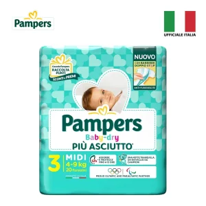Pampers Baby Dry Midi 20Pz Art.02730900