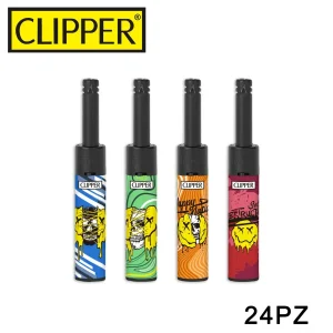 Clipper Minitube Happy Face Bw 24Pz