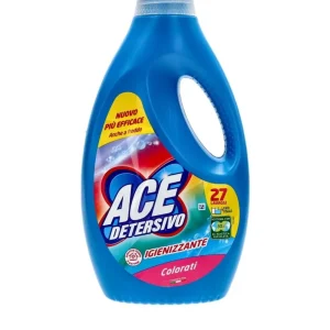 Ace Detersivo Lavatrice Igienizzante Colorati 27 lav. - 1350 ml