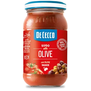 De Cecco Sugo alle Olive con Olive Taggiasche e Olive Verdi - 200 gr