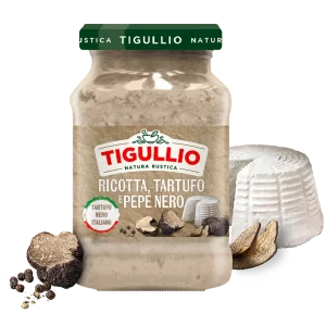 Tigullio Pesto Ricotta Tartufo e Pepe Nero - 185 gr